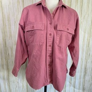 L.L. Bean Vintage Salmon button down